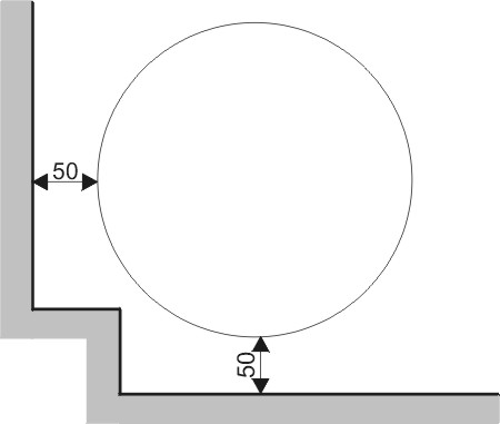 Acceptabel placering